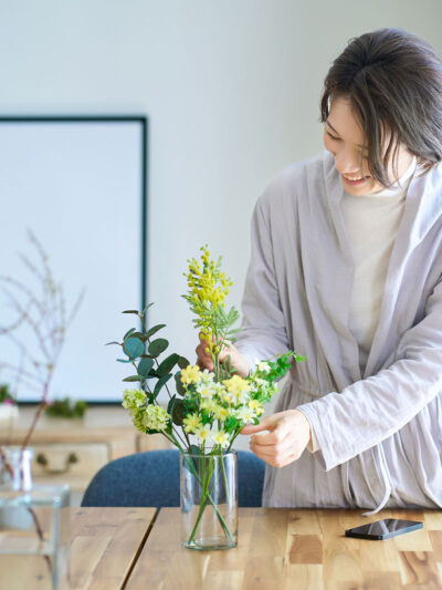 いけばなワークショップ